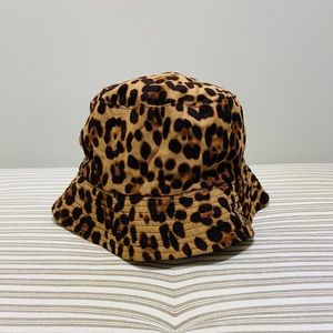 Leopard Print Bucket Hat